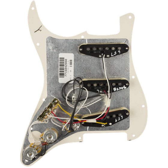 Fender Golpeador Precableado Strato SSS Tex-Mex Tortoise Shell 11
