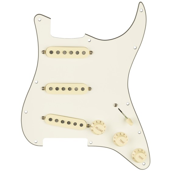 Fender Golpeador Precableado Strato SSS Custom Shop Texas Special Parchment 11