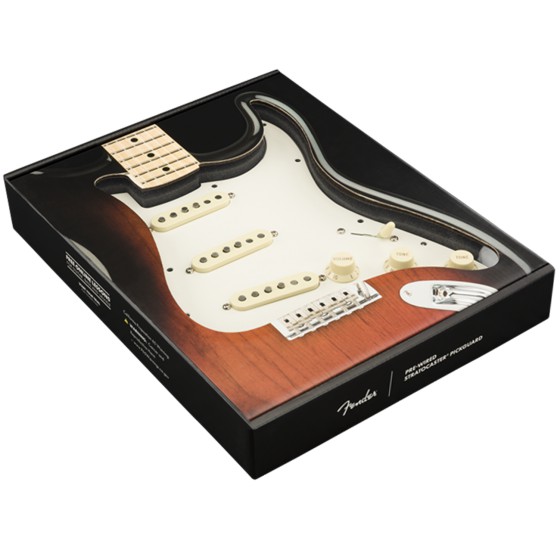 Fender Golpeador Precableado Strato SSS Custom Shop Texas Special Parchment 11