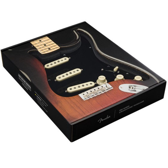 Fender Golpeador Precableado Strato SSS Custom Shop Fat 50' Black 11