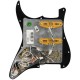 Fender Golpeador Precableado Strato HSS Black 11