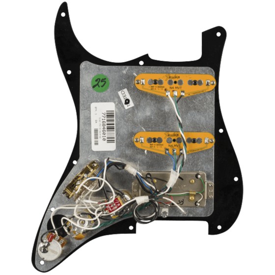 Fender Golpeador Precableado Strato HSS Black 11