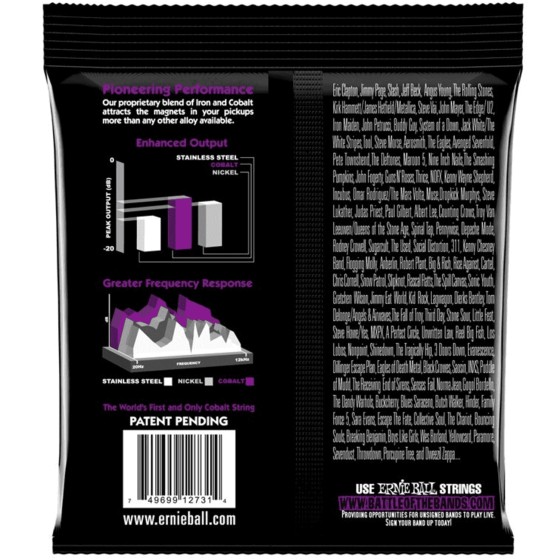 Ernie Ball EB2731 Slinky Cobalt Hybrid 55-110