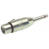 Alpha Audio Adaptador XLR Macho - Jack Mono