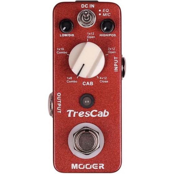 Mooer Trescab Simulador de Pantallas