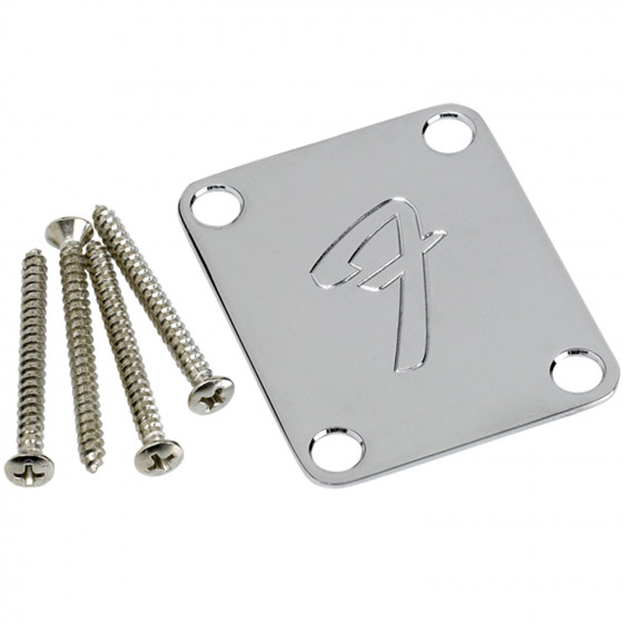 FENDER Placa Mastil para Guitarra 'F' Logo