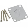 FENDER Placa Mastil para Guitarra 'F' Logo
