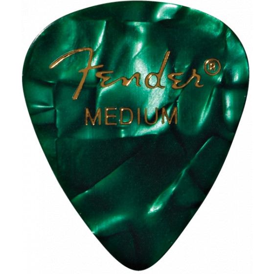 Fender 351 Celluloid Green Medium