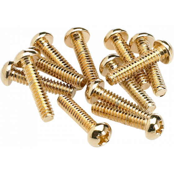 FENDER Tornillos Selector Pastillas Stratocaster / Telecaster 12 Dorados