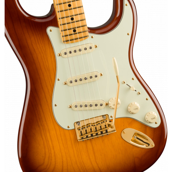 Fender 75th Anniversary Stratocaster MN 2-Color Bourbon Burst