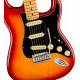 Fender American Ultra Luxe Stratocaster MN Plasma Red Burst