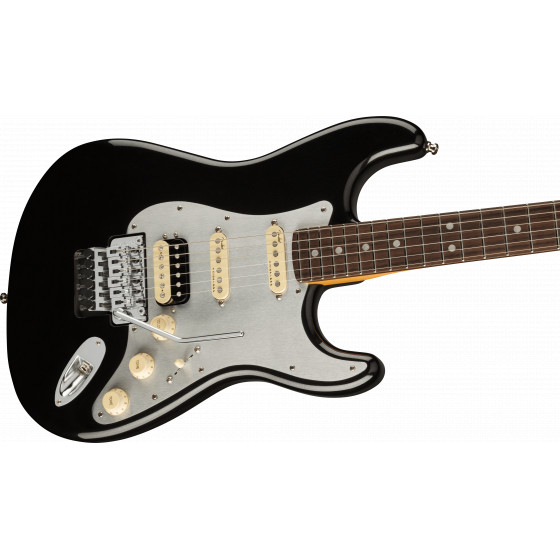 Fender American Ultra Luxe Stratocaster HSS RW Mystic Black