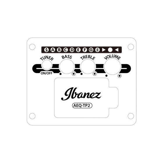 Ibanez AW8412CE Weathered Black