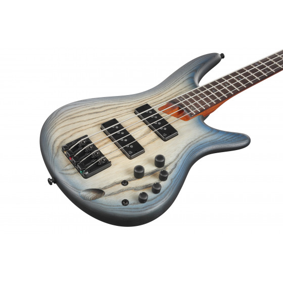 Ibanez SR600E Cosmic Blue Starburst Flat