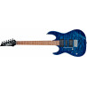 Ibanez GRX70QAL Transparent Blue Burst Left-Handed