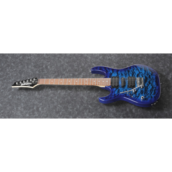 Ibanez GRX70QAL Transparent Blue Burst LH