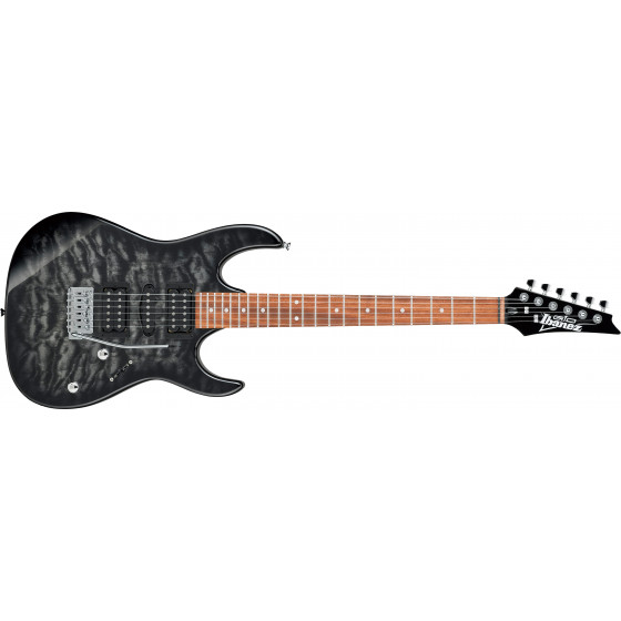 Ibanez GRX70QA Transparent Black Sunburst
