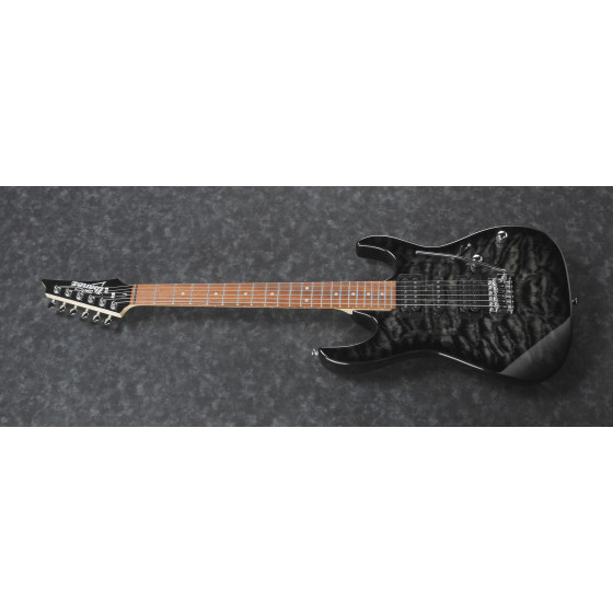 Ibanez GRX70QA Transparent Black Sunburst