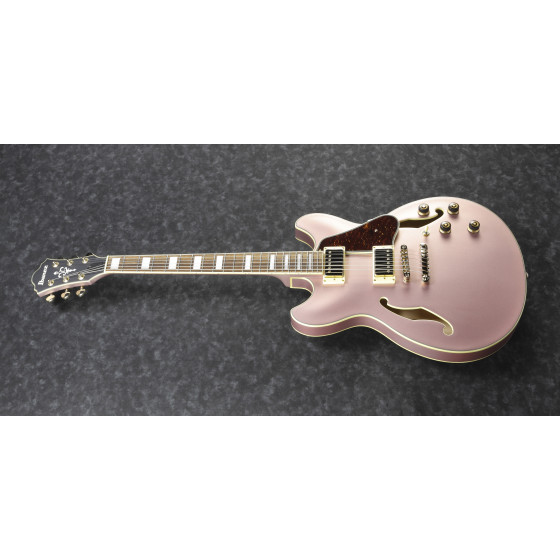 Ibanez AS73G-RGF Rose Gold Metallic Flat
