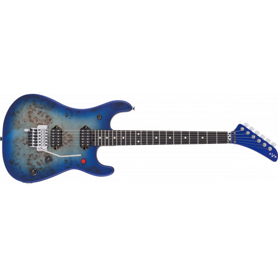 EVH 5150 Deluxe Ebony Aqua Burst