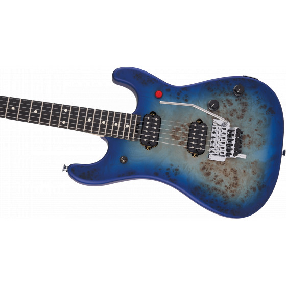 EVH 5150 Deluxe Ebony Aqua Burst