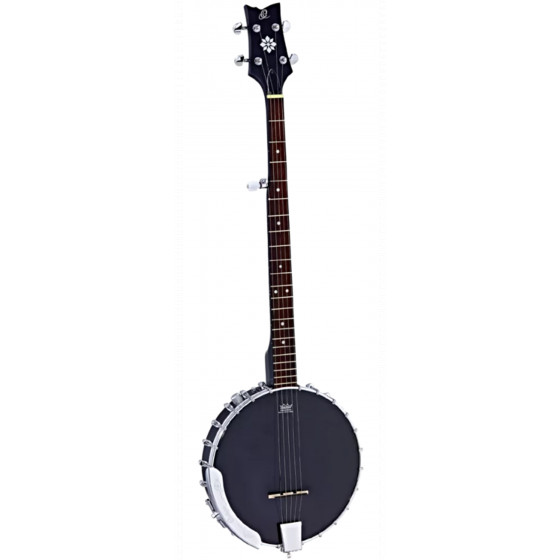 Ortega OBJE250OP 5Str Satin Black