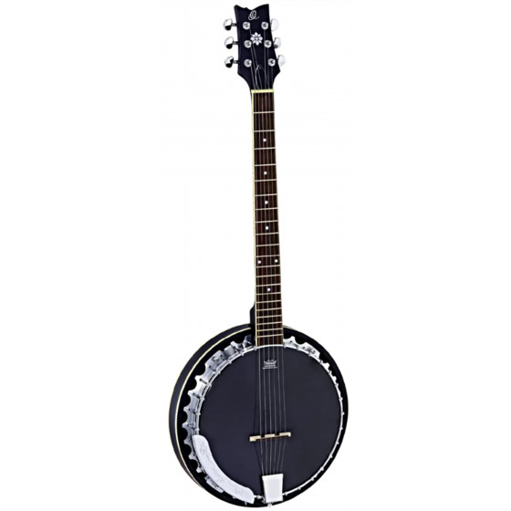 Ortega OBJE350 6Str Satin Black