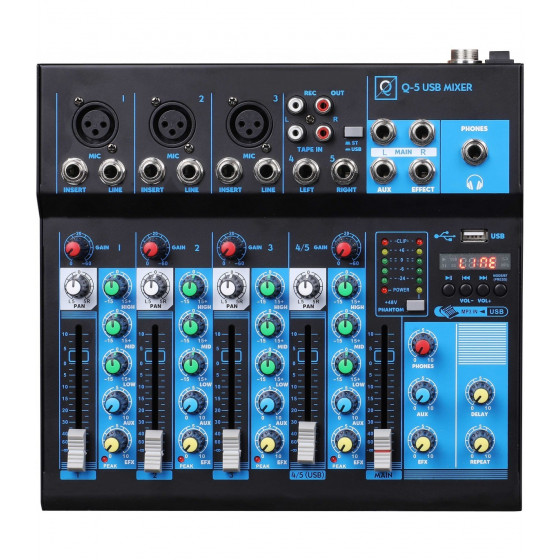Oqan Q5 MK2 USB Mesa de mezcla