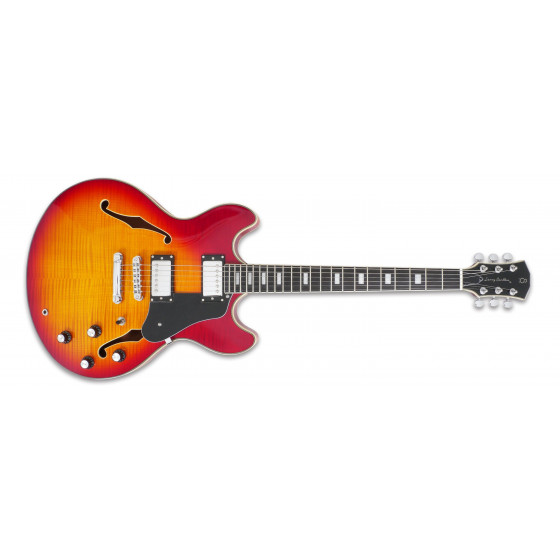 Larry Carlton H7 Cherry Sunburst