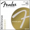 Fender 70CL Bronze 80/20 11-52