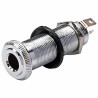 Partsland Conector Jack Hembra Tubo Cromado