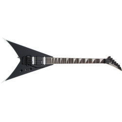 Jackson JS32 King V Black with White Bevels