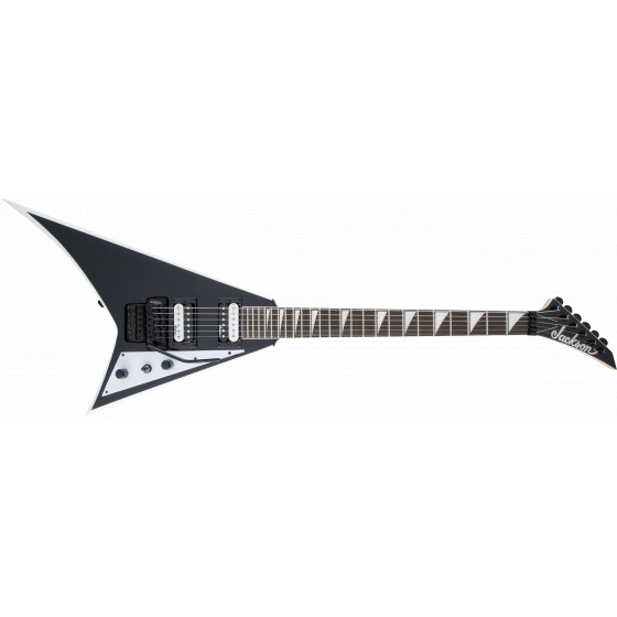 Jackson JS32 Rhoads Black with White Bevels
