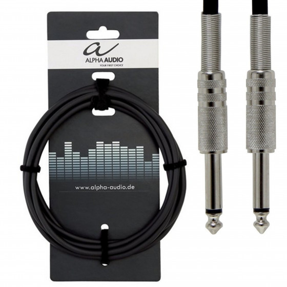 ALPHA AUDIO Cable Jack Jack 6 metros