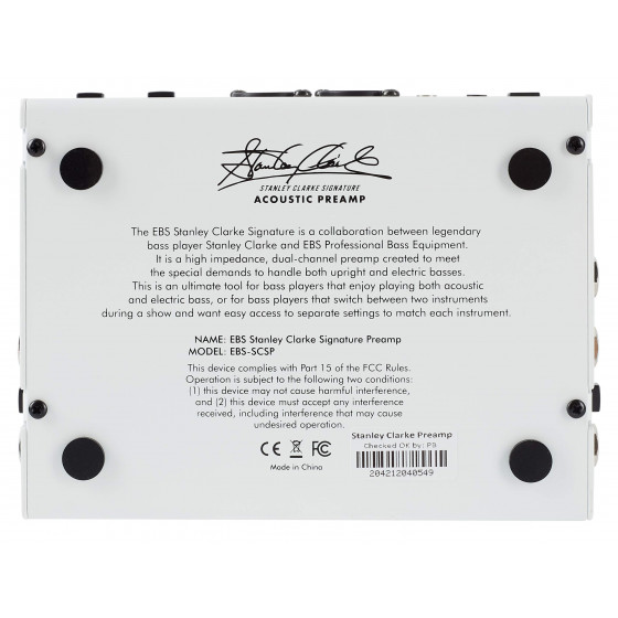 EBS Stanley Clarke Preamp