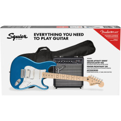 Fender Squier Pack Affinity Stratocaster HSS MN Lake Placid Blue