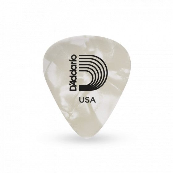 Planet Waves White Pearl Celluloid Heavy