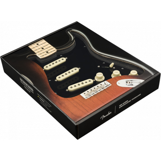 Fender Golpeador Precableado Strato SSS Tex-Mex Black 11