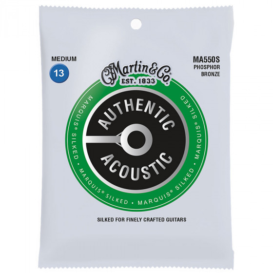 Martin MA550S Authentic Silked Phosphor Bronze 13-56