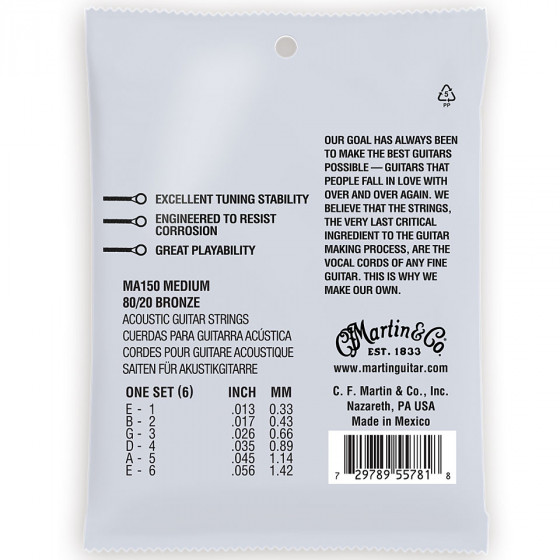 Martin MA150S Authentic Silked Bronze 13-56