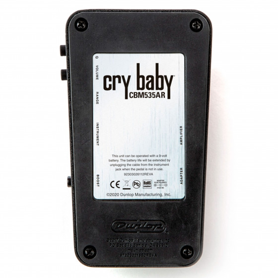 Dunlop 535AR Cry Baby Mini Auto Return