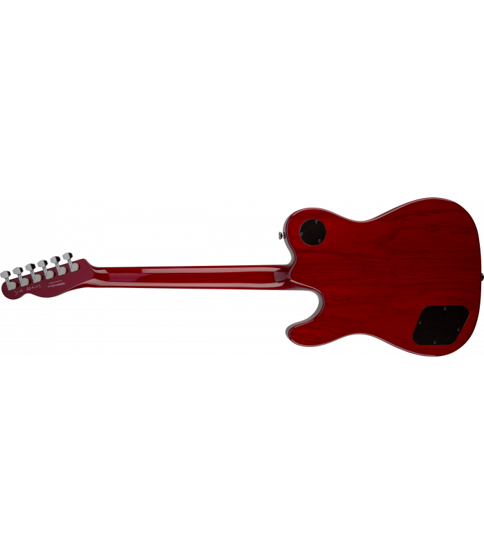 Fender Jim Adkins JA-90 Telecaster Thinline Crimson Red Transparent