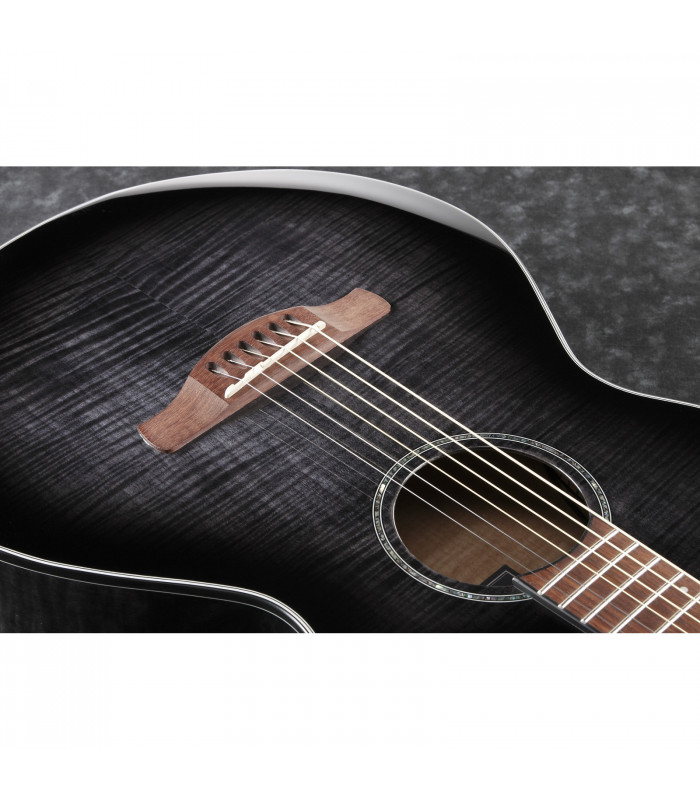 Ibanez AEWC400 Transparent Black Sunburst