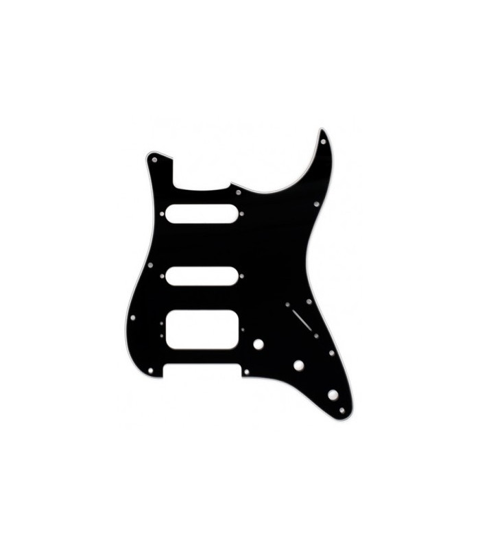 Fender Golpeador Stratocaster HSS 11-Hole Negro 3 Capas