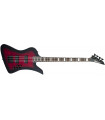 Jackson JS3Q Bird Bass IV Transparent Red Burst