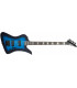 Jackson JS3Q Bird Bass IV Transparent Blue Burst