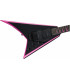 Jackson X Rhoads RRX24 Black with Neon Pink Bevels