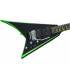 Jackson X Rhoads RRX24 Black with Neon Green Bevels