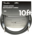 Fender Cable Ombre Silver Smoke 3m