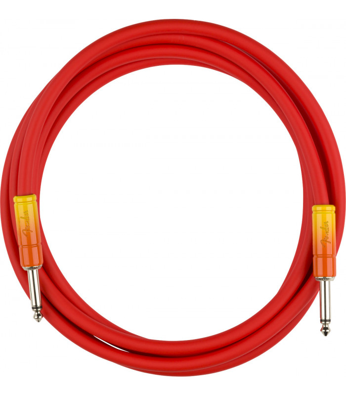 Fender Cable Ombré Tequila Sunrise 3m